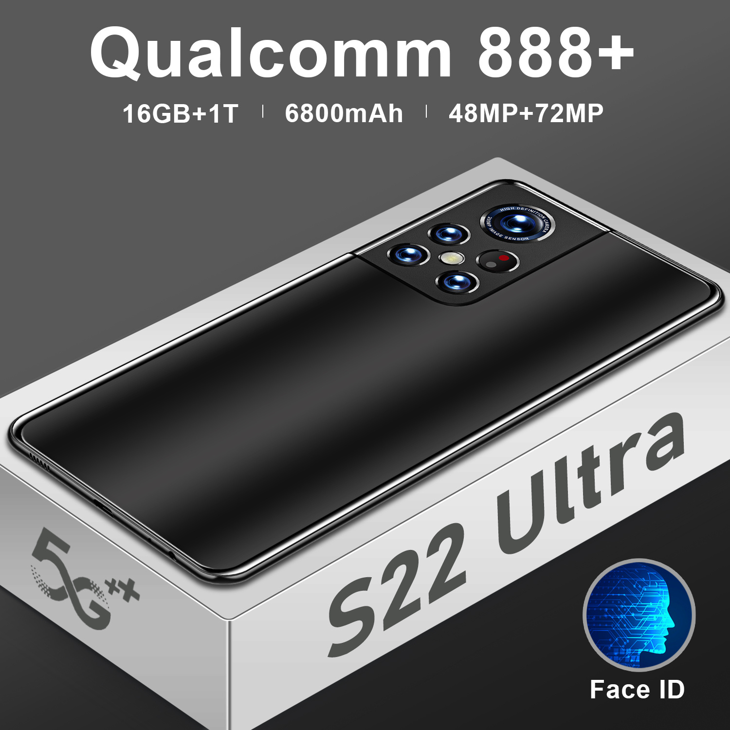 

2022 Hot Deals2021 New S22 Ultra 6.93 HD+ 4G 5G Net New Smartphone Qualcomm 888+ Android 12 Global Version 48MP+72MP 6800mAh Un