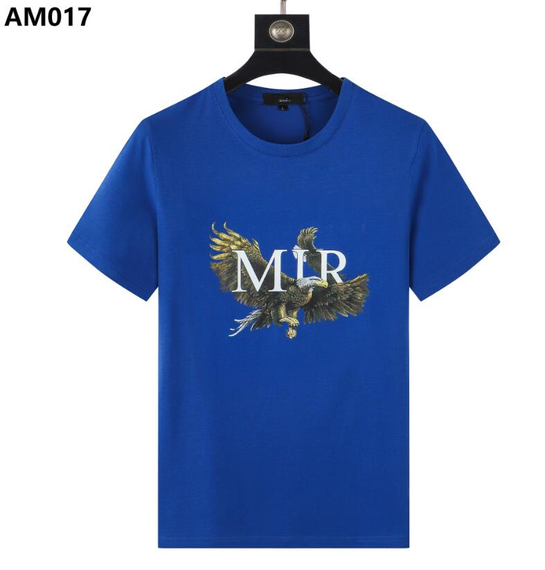

2022 Brand high quality men's T-shirt red green blue black and white five colors women's cotton classic senior designer jacket M-5XL#02