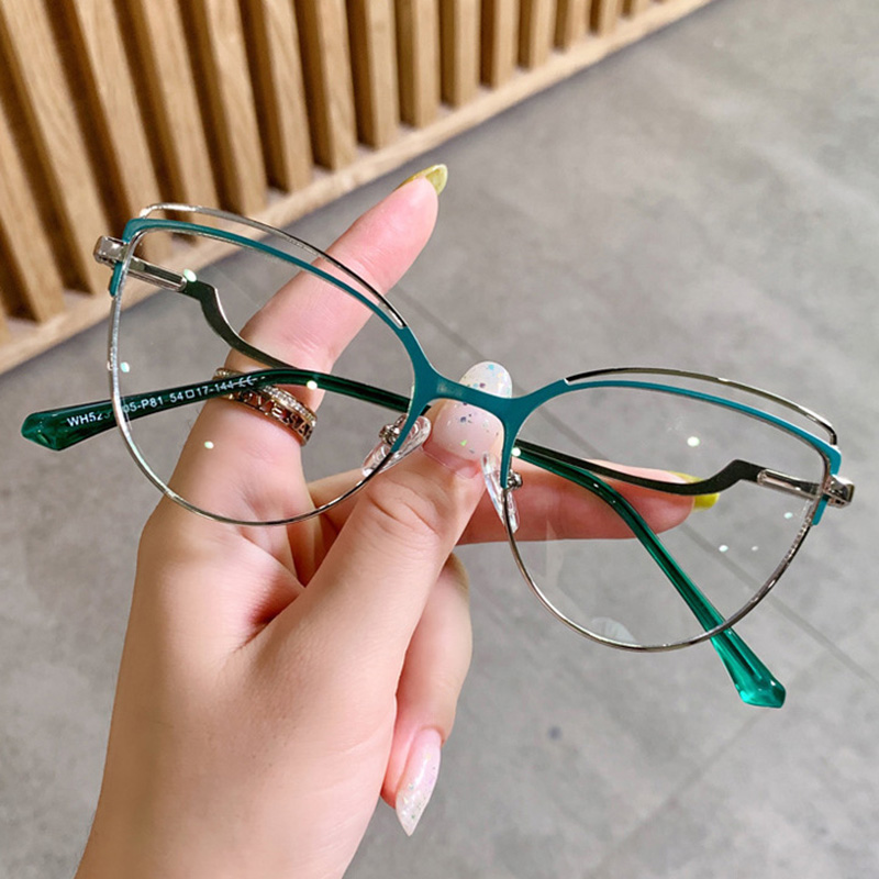 

Multi Layer Style Fashion Sunglasses Frames Women Sexy Full Metal Slim Glasses Frame