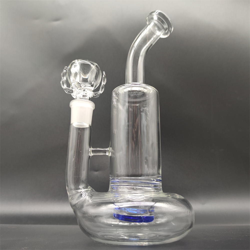 

7 to 12 Inch Glass Bongs Mixed Assorted Color Hookah Twisted Filter Tube Oil Rigs Bubbler Water Pipe Bong 14mm Bowl