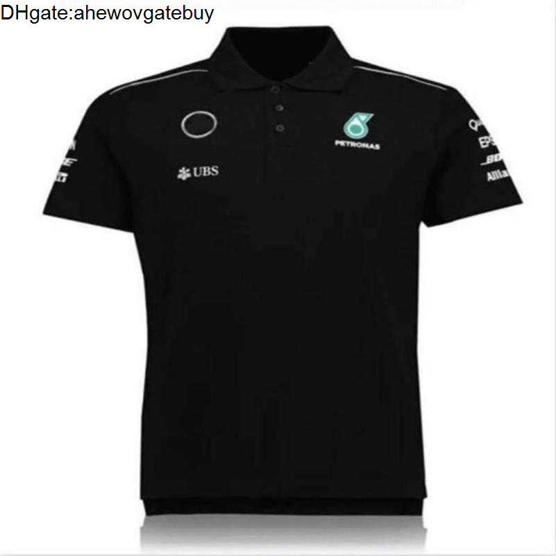 Luxury Men's Petronas Designer t Shirts Mercedes Amg Top F1 Formula One Racing Polos Women Casual Short Sleeve T-shirts Benz Polo Lewis 2HGA
