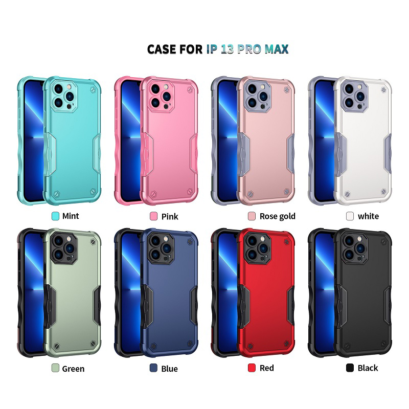 

Armor Cases Cover 2in1 Hard PC Back TPU with airbags shockproof For iphone13 12 11 X 8 SamsungS22 S21 FE ultra Plus S20 A12 A22 A32 A03 A13 A33 A53 A73 redmi note11 11PRO 11T, As picture shown