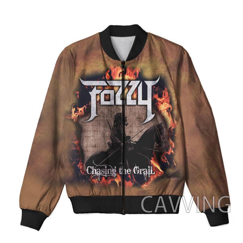 Vestes pour hommes mode femmes/hommes impression 3D Fozzy Rock Zipper Bomber hommes pardessus hommes manteau Zip Up vestes hommes