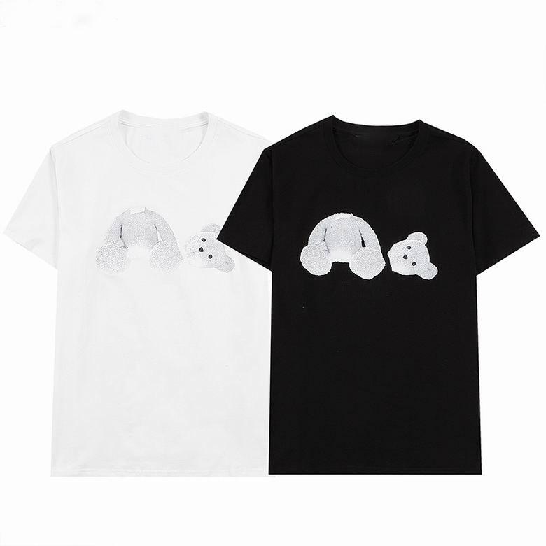 

Fashion Men Womens palms T-shirts Mans streetwear Stylist Tee Guillotine Bear Printed Short Sleeve Truncated Bears angels Classic palmesing Tees, I need see other product