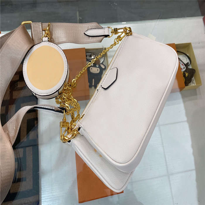 Women Crossbody Bag 3pc Letter Luxurys Embossed Shoulder Bags Designer Fashion Handbag High Quality Multicolors Handbags