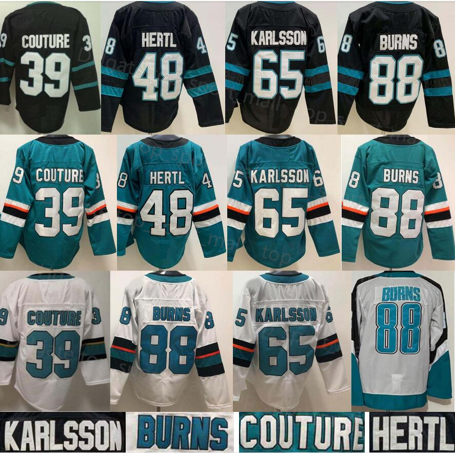 

Jersey Jersey Men Reverse Retro 88 Brent Burns''Nhl''Jersey 39 Logan Couture 48 Tomas Hertl 65 Erik Karlsson Hockey Green White Black Gray Long Sleeve Team, Blank green