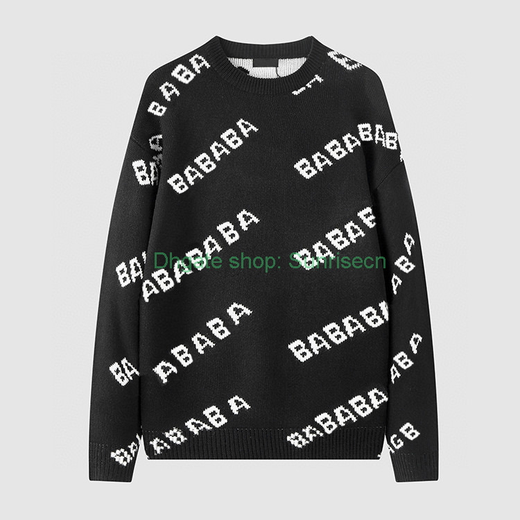 

Mens Sweater Designers Fashion High Quality Sweaters Casual Hoodie Round Long Sleeve Men Women Letter Printing Hoodies 3 Colors Asian size, Extra amount