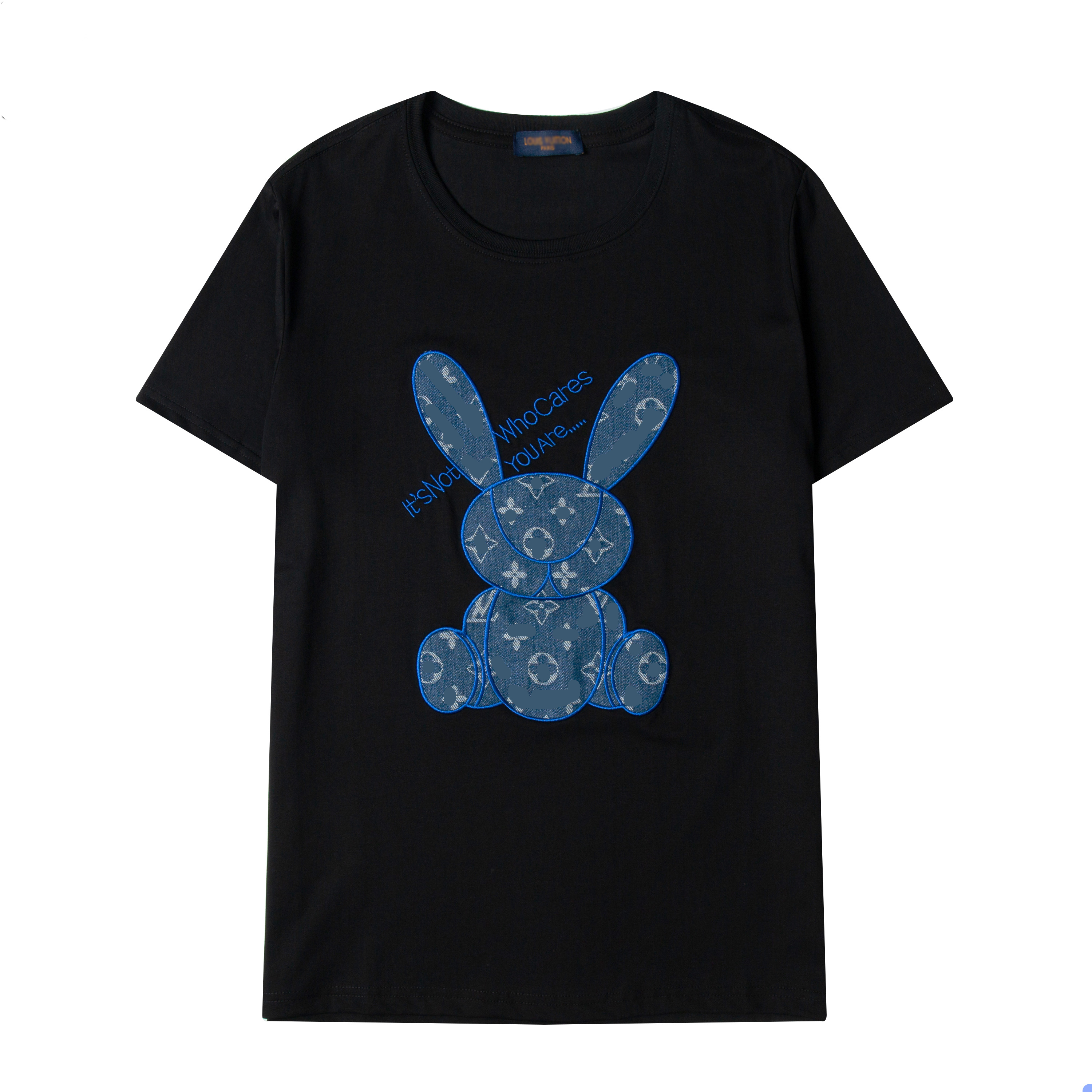 

Mens t-shirts 2022 summer embroidered cotton lvs men high quality custom clothing top designer t shirt women's luxury outdoor couples short sleeves 03