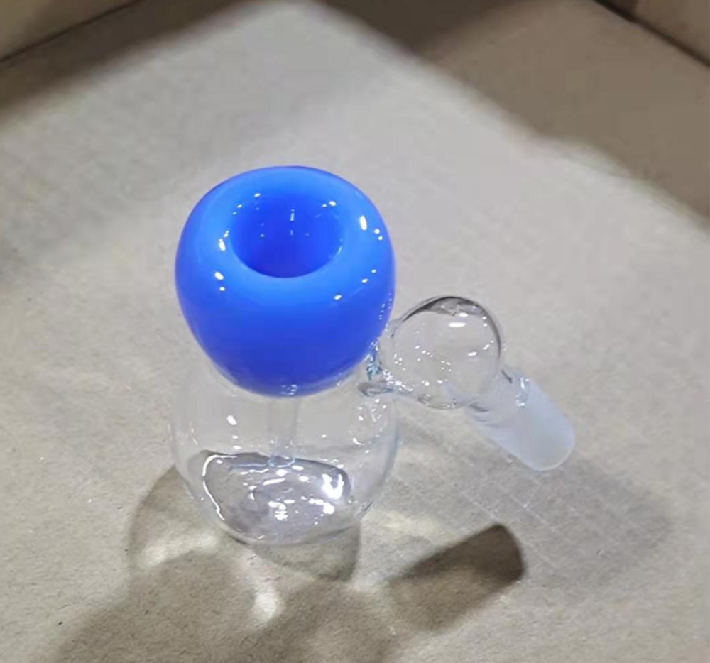 

New design 14mm ash catcher Hookahs pipes mix color 45 angle ash catchers for bong water pipe ashcatcher