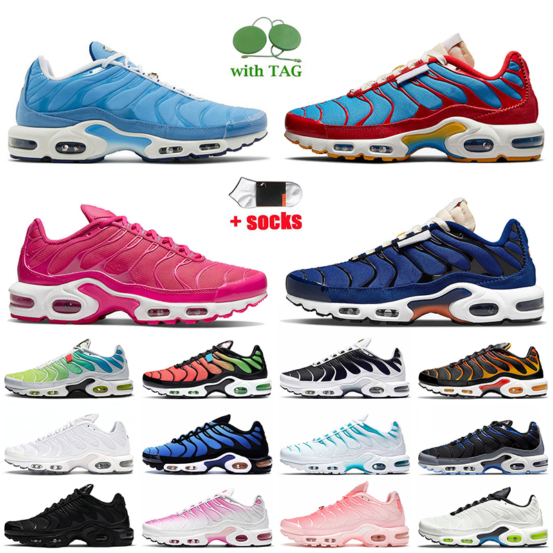 

Tn Plus running shoes for men women Tns University Blue Runnings Club Red Blue Pink Prim Triple White Black Hyper Jade tnplus trainers sports sneakers big size us 12, C32 navy blue 40-46