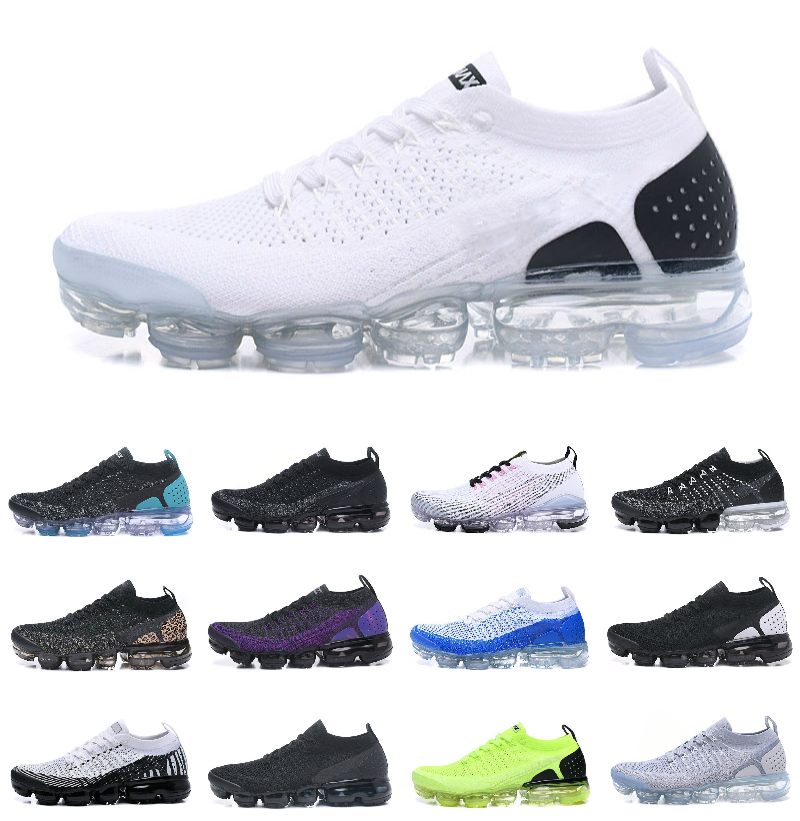 

Fashion Cushion FK 1.0 2.0 Casual Shoes Fly CNY Triple Volt Black metallic gold multi-color light moon mango Pure Platinum White Knit bred racer blue Men Women Sneakers, Bubble package bag