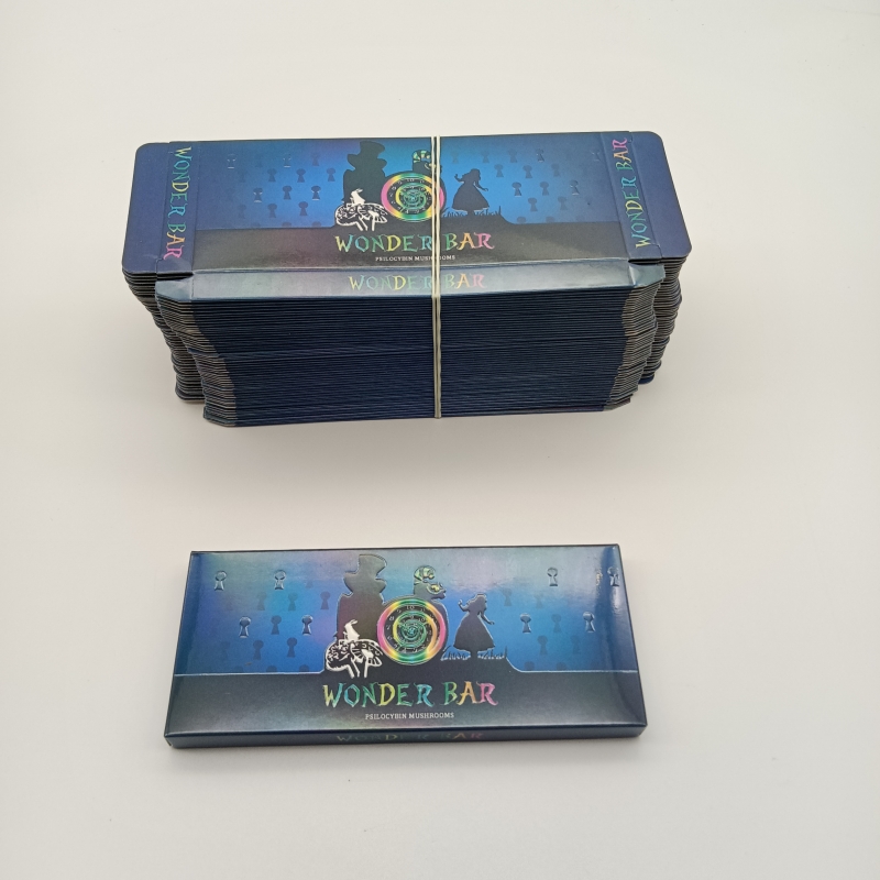 

Empty Package Wonder Bar Mushroom Chocolate Box 4G Chocolate Bars Packaging Packing Boxes Foil Wrapper