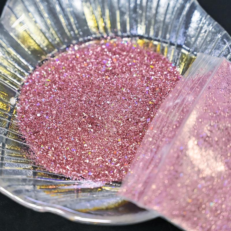 

Nail Glitter 50g/Bag Ultra-thin Shimmer Art Rose Gold Irregular Sequins Powder Mixed Hexagon Sparkly Chameleon Manicure Flake J5Nail