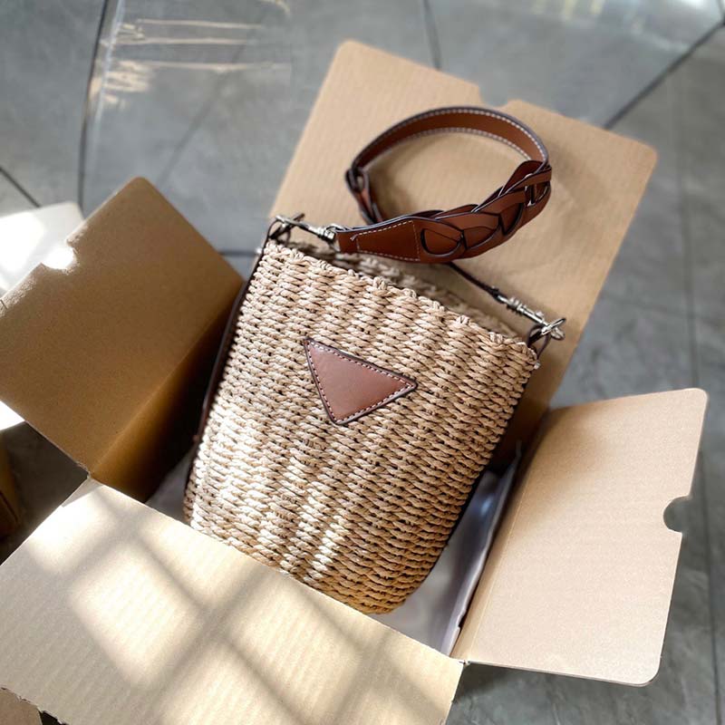 

Woman Handbag Large Capacity Shoulder Bags Designers Basket Bag Womens Letter Shopping Fashion Luxurys Quality Wicker Totes Handbags, Box
