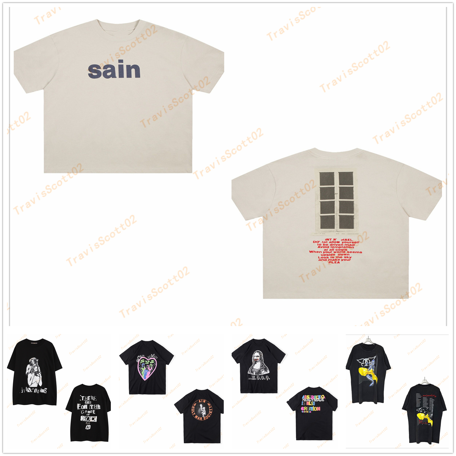 

men t shirt women T shirts High quality retro print comic hand drawn illustration short sleeve summer trend casual wear Oversize A16, Button