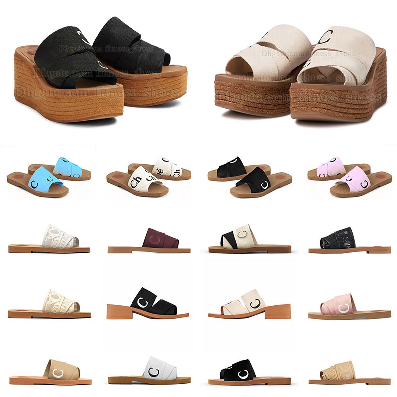 

Cho Designe Woody Sandals Flat Platform Mule Slipper Famous Sandal for Women Fashion Luxury h Higt Heel Sandal Big Size Eur 41 42 Ladies Slider Loafers Slippers 2022, L08