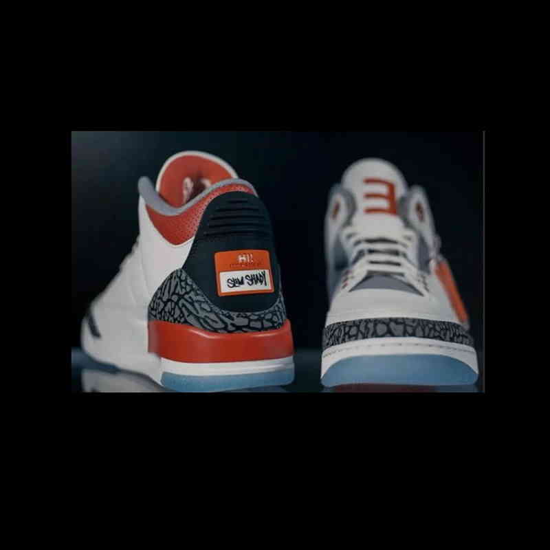 

Newest 2022 Basketball Shoes With Box 3s Halftime Show Pe Slim Shady 3 Laser Orange Cardinal Red Pine Green Midnight Navy Medium Grey Tinker, 3s true blue