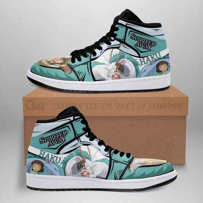 

Haku Chihiro Sneakers Spirited Away Fan Gift Idea, Others