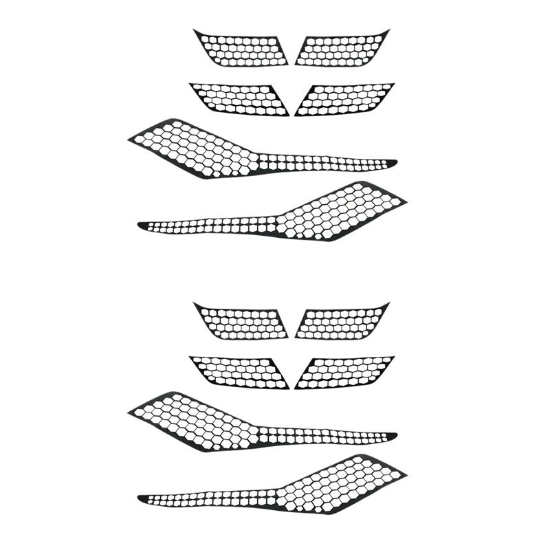 

Other Lighting System 12Pcs For 3008 3008GT 17-19 Rear Tail Light Lamp Cover Honeycomb Stickers Protector Taillight Decoration DecalOther Sy
