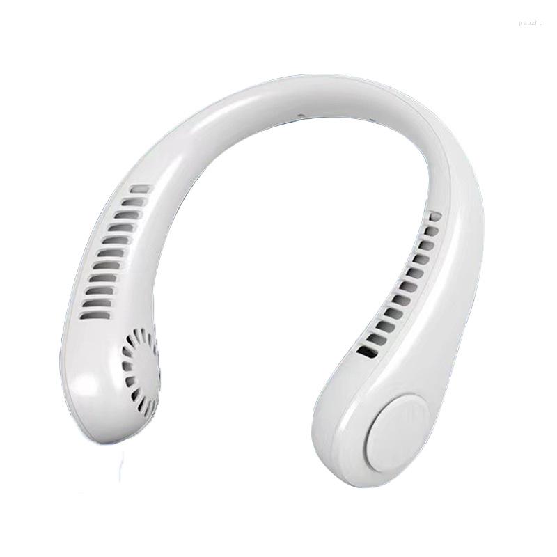 

Electric Fans Portable Hanging Neck Fan Mini Wireless USB Rechargeable Bladeless Mute Air Conditioning Cooler For Sports Home FanElectric