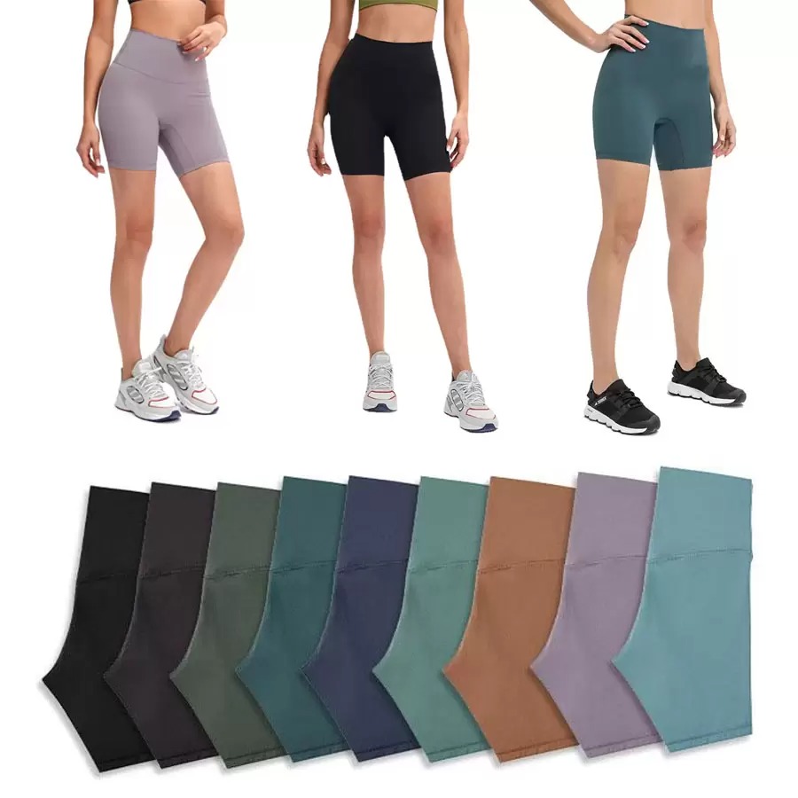 

2022 Lulus Shorts Sports Leggings Gym Outfit Nake Feeling No T-Line Elastic Short Tight Pants Sportswear Slim Fit Hot Trousers Legging Yoga Pants, I need see other product