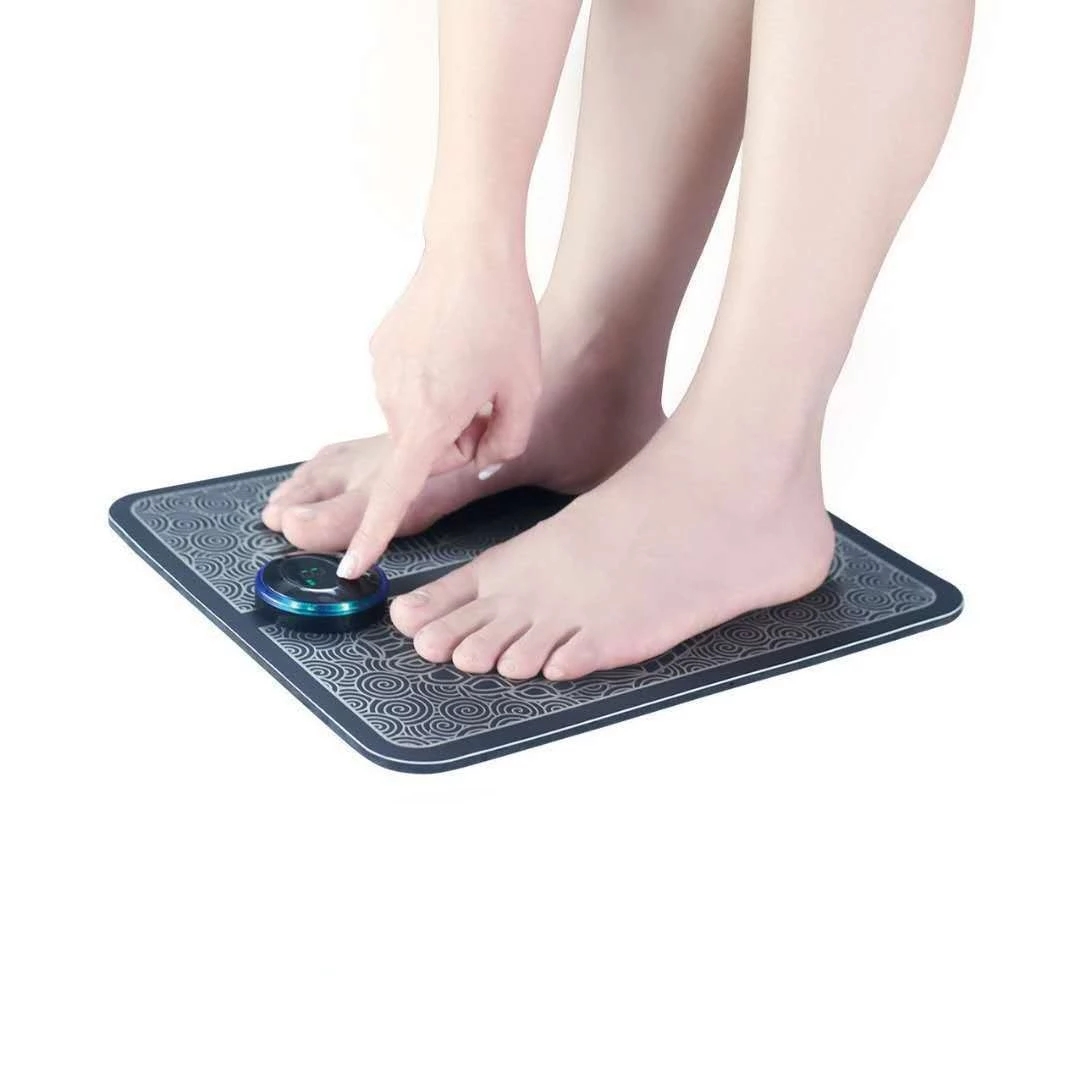 

Tens Fisioterapia Foot Massager Mat Massageador Pes Muscular Electric EMS Health Care Relaxation Terapia Fisica Massage Salud