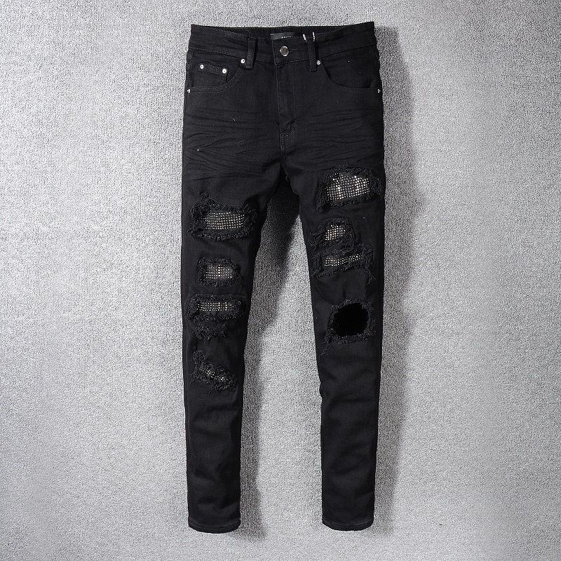 

2022 New Fashion Skinny mens Jeans Straight slim elastic jean Men Casual Biker Male Stretch Denim Trouser Classic Pants jeans size -40 A565, 849