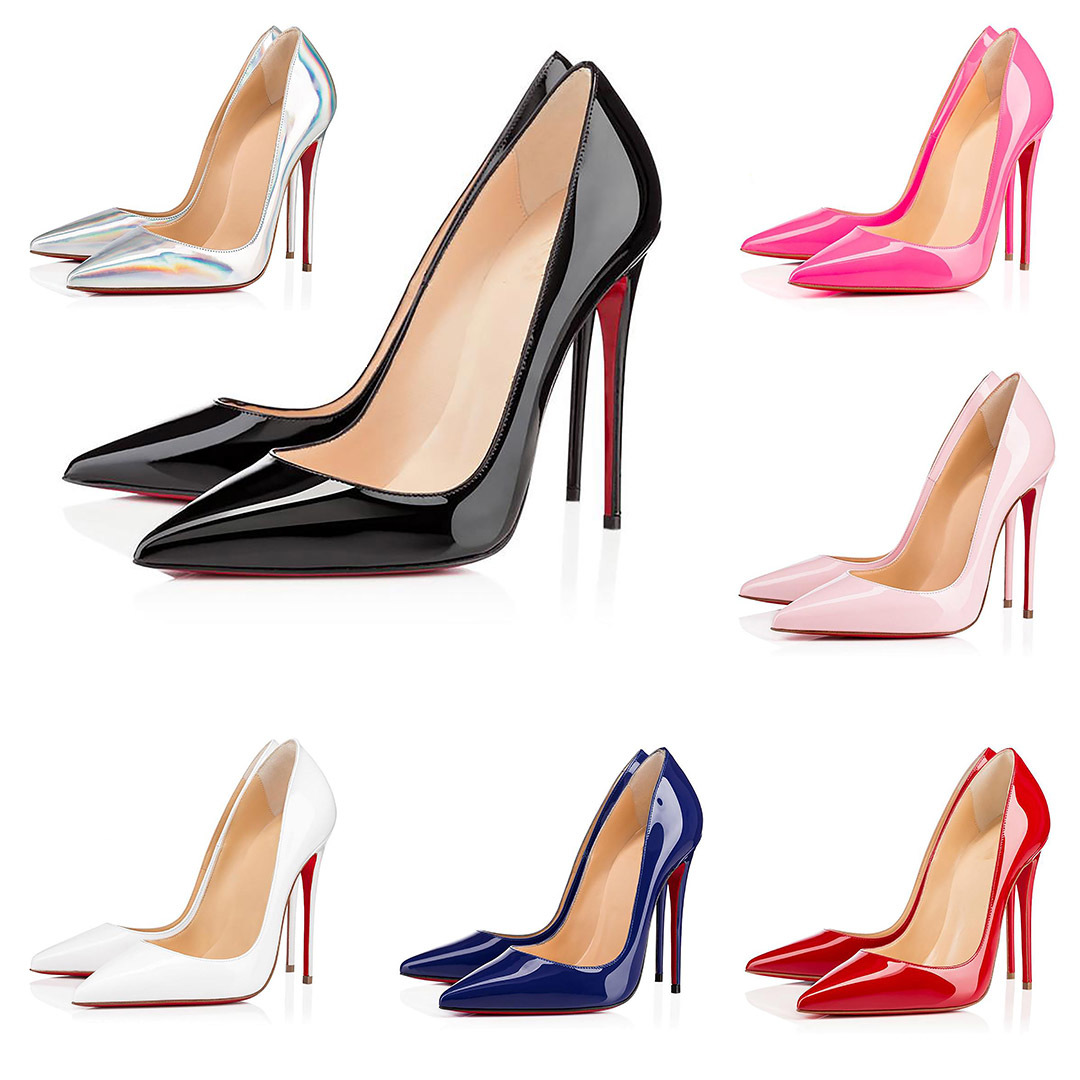 Woman Wedding Dress Shoes Bottom High Heels Platform Peep-toes Sandals Designer Sexy Pointed Toe Reds Sole 8cm 10cm 12cm Pumps Luxury Womens