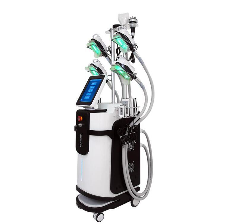 High quality cryolipolysis fat freeze machine lipo laser cellulite reduction 40k cavitation weight loss rf skin tightening machines 5 cryo handle