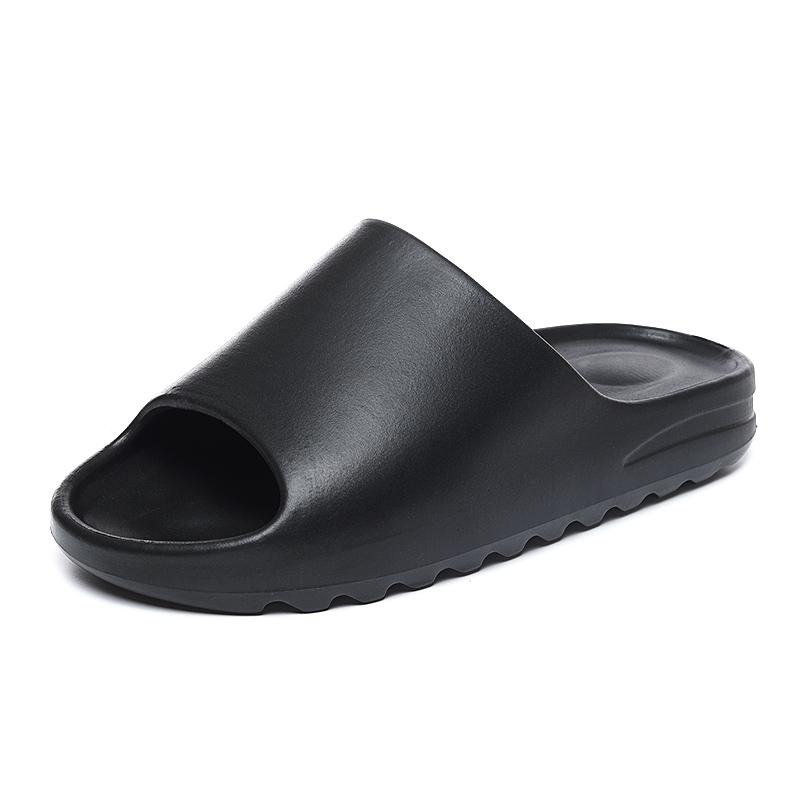 Slippers Summer Men Slides Lightweight Cool Beach Slide Bone Fish Mouth Flip Flops Women Sandals Soft EVA Sneakers Couple 35-46#Slippers