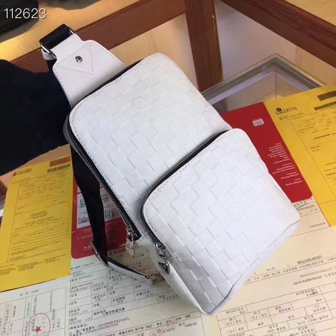 

9A+ top Quality men belt bag m30801 30807Cosmetic Bags, Color 3