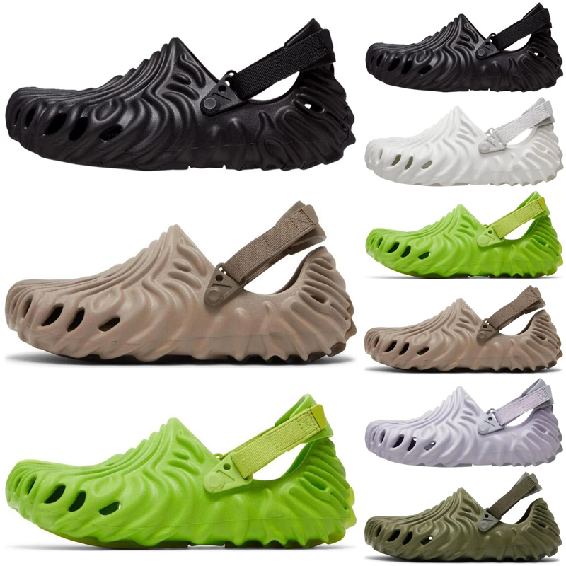 

designer Pollex Clog croc sandals slides mens womens Slippers luxury shoes pantoufle flip flops platform Scuffs sandales top, #1 black 36-45