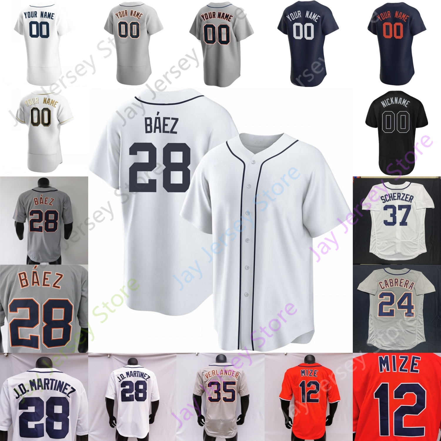 

Kody Clemens Jersey Miguel Cabrera Riley Greene Spencer Torkelson Akil Baddoo Javier Baez Jonathan Schoop Fulmer Casey Mize Gregory Soto Luis Castillo Lou Whitaker, Player's weekend