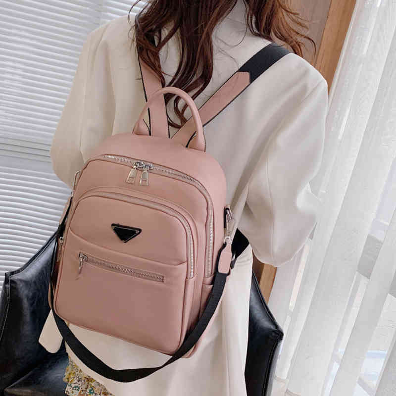 

Classic Back Packs 2022 women's handbag Backpack style single shoulder multi compartment large capacity Backpacks Outlet_NO5D, Beige