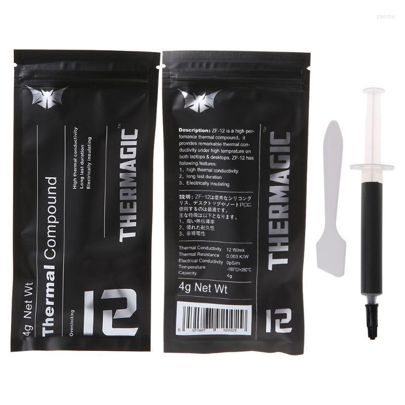 

Fans & Coolings ZF-12 High Performance Thermal Conductive Grease Paste 1.5g For In-tel Processor CPU GPU Cooler Cooling Fan Compound Heatsin
