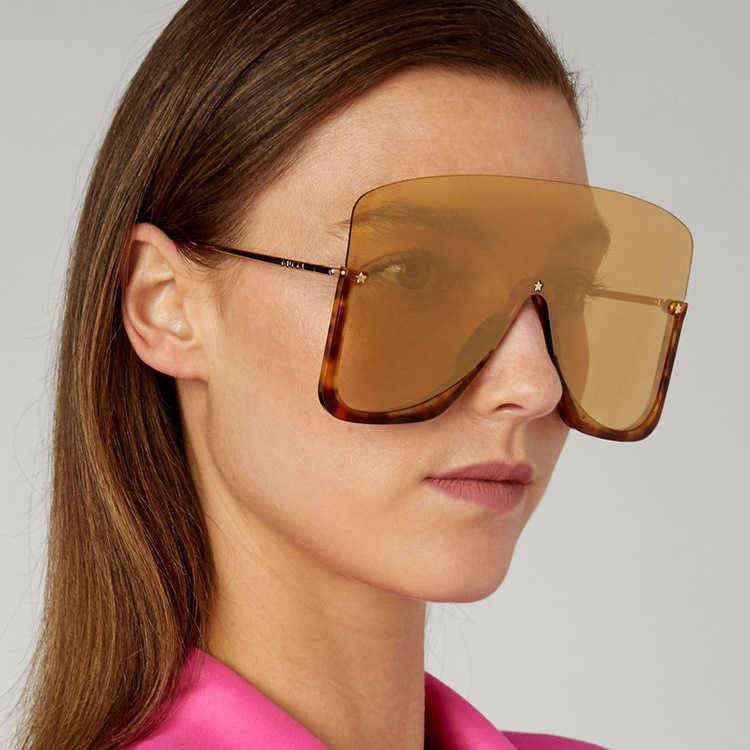 

Sun glass fashion modern large frame sunglasses UV protection