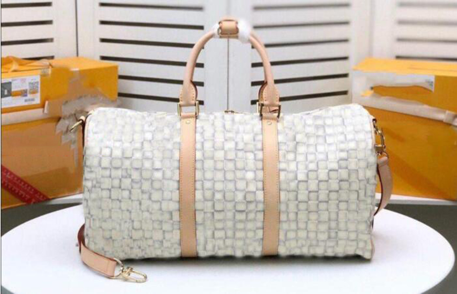 

2022 handbags Sports Luggage Bag Leather Backpack Classic Sports gym Travel Messenger Satchel Shoulder Designer bags, 11