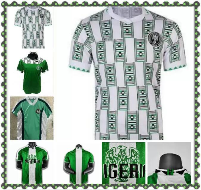 

1998 OKOCHA retro soccer jersey 98 KANU OLISEH Finidi YEKINI BABANGIDA WEST Africa national team classic football shirt, Yellow