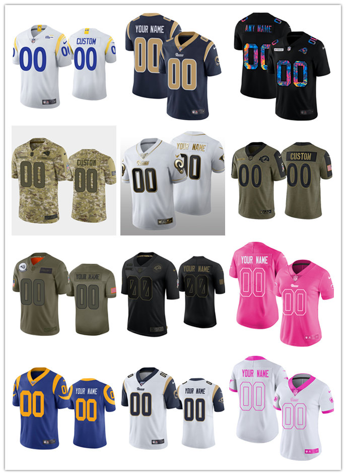 

Customized Jersey Football Los Angeles''Rams''MEN WOMEN YOUTH S-6XL