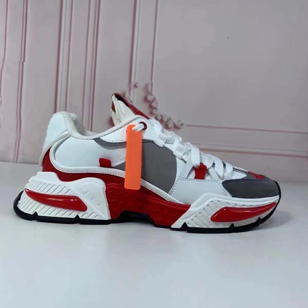 

Newest Women Men Casual Shoes Luxury Designer Shoes Fashion Lace up Series Color Matching Platform Sneakers size36-46 With box, 4#