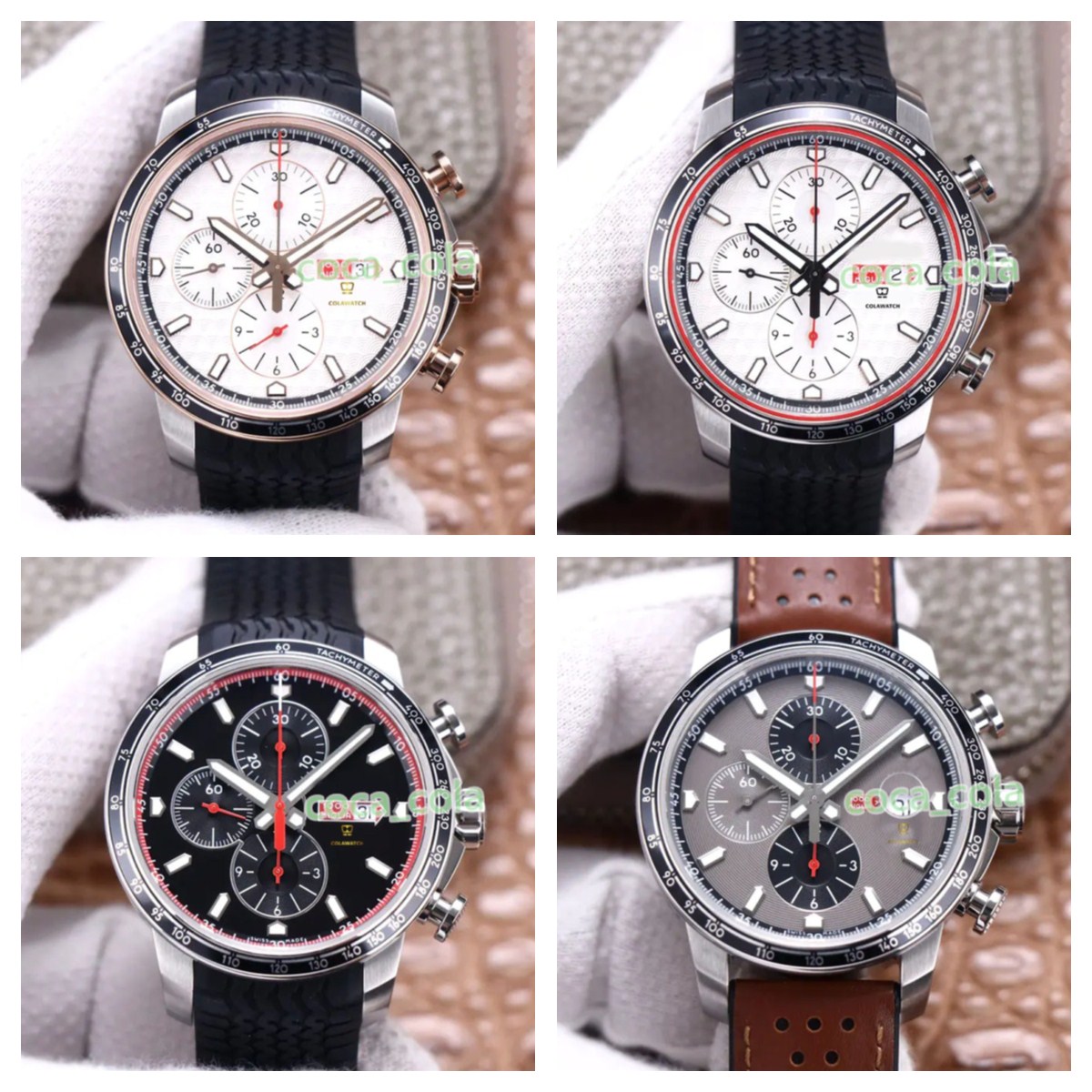 

2022 V7 Factory watch 44M 1960 Dunlop tyre pattern Automatic Cal.7750 Movement Chronograph MEN Wristwatches Waterproof Super Luminous, Buy tool no watch