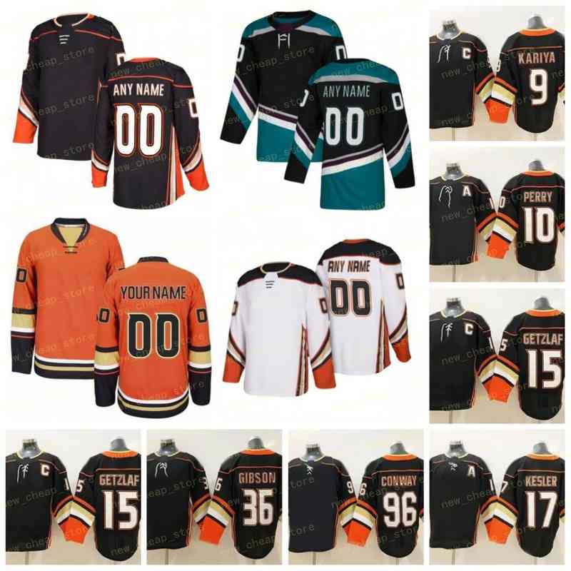 

Custom Mens 15 Ryan Getzlaf Hockey Jerseys 4 Cam Fowler 36 John Gibson Black 9 Paul Kariya 8 Teemu Selanne 17 Ryan Kesler 10 Corey Perry 96 Charlie Conway Green Jersey, Men