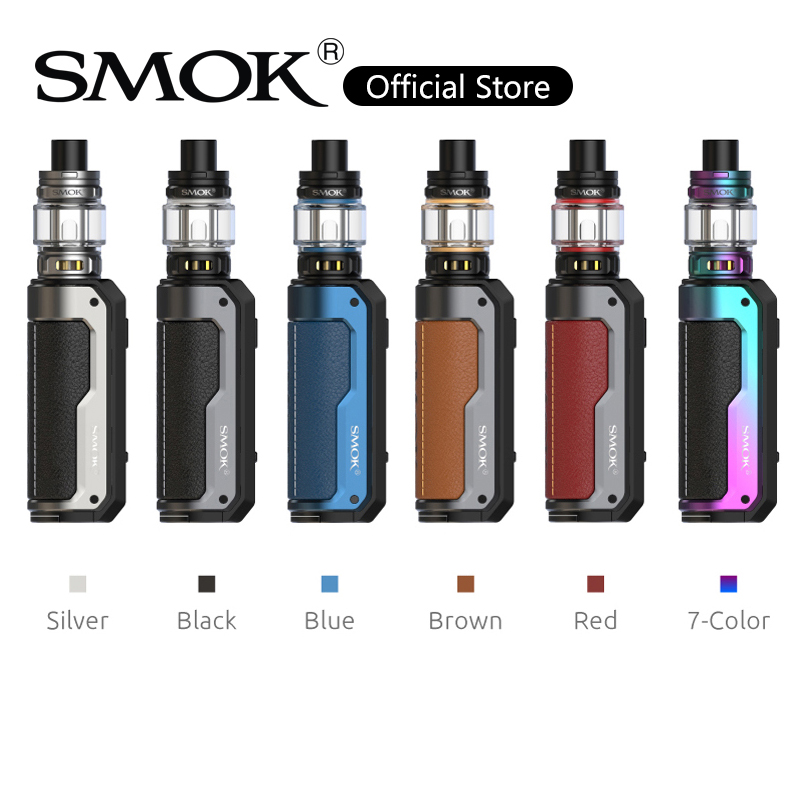 

Smok Fortis Kit 80W Vape Mod with 6.5ml TFV18 Mini Tank 0.96 Inch TFT Color Screen Top Filling System 100% Authentic, Blue