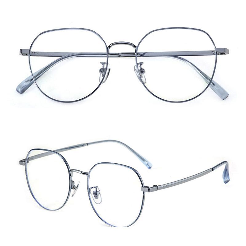

Sunglasses Fashion Trend Alloy Frame Anti Blu Light Ultralight Optical Reading Glasses Young Men Women 1.0 1.5 2.0 2.5 3 3.5 4Sunglasses