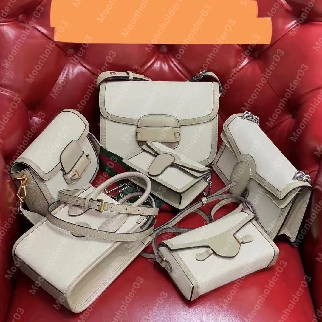 

Designer bags 1955 women purse beige mini tote canvas chain Shoulder Bags flap white Handbag Cross body Bag luxury Saddle lady messenger Vintage Ophidia Envelope, Extra shipping(not for sale)