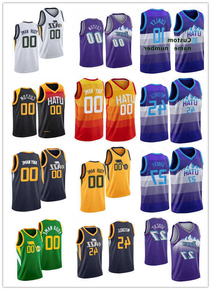 

Utah''Jazz''Donovan 45 Mitchell Mike 11 Conley 00 Clarkson Rudy 27 Gobert 44 Bojan Bogdanovic 25 Danuel House Jr. 23 Royce O'Neale Basketball Jersey, Colour