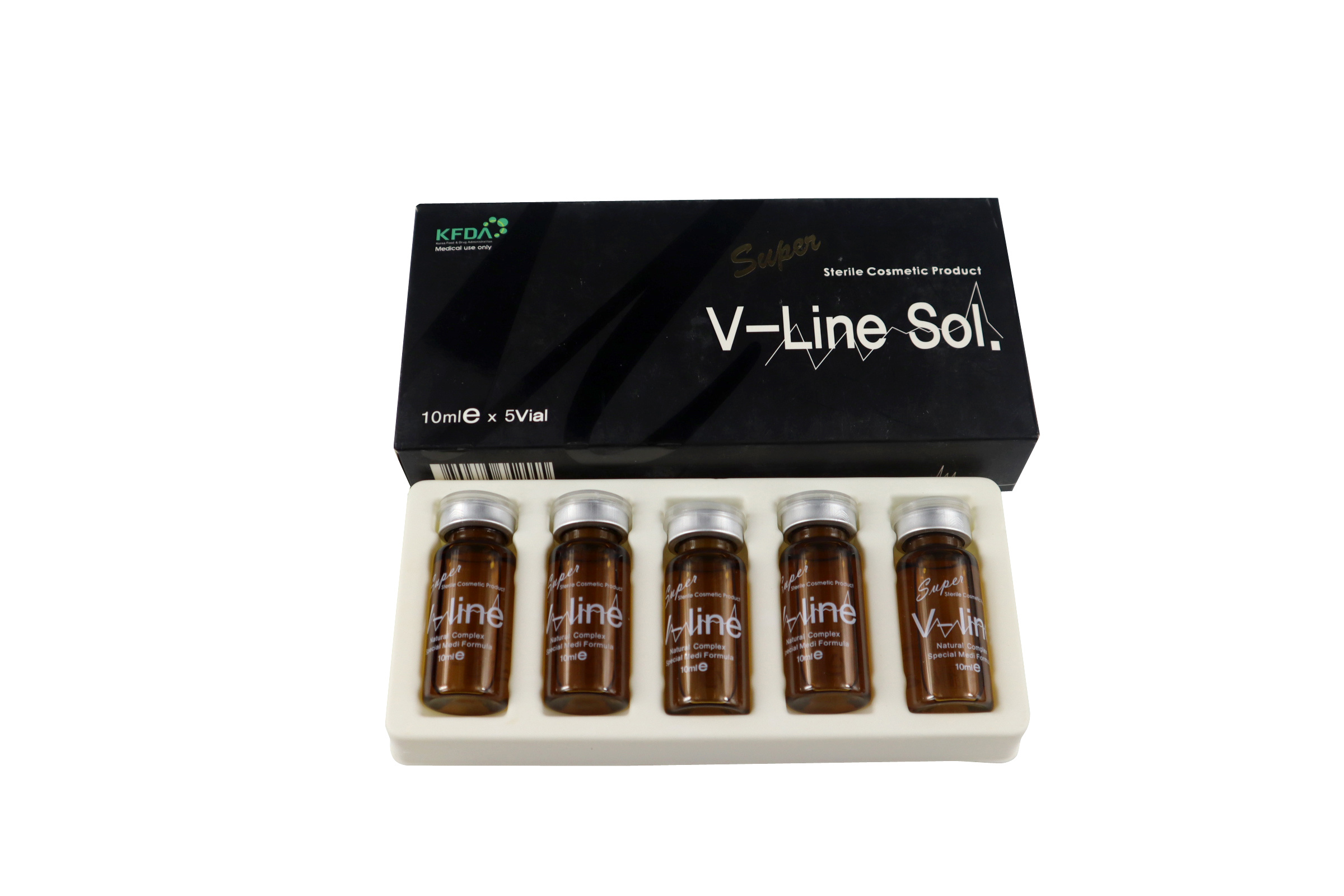 

Korea Face slimming Super V-Line Sol. 5x10 ml Kabelline Lipo lab Kabellibe