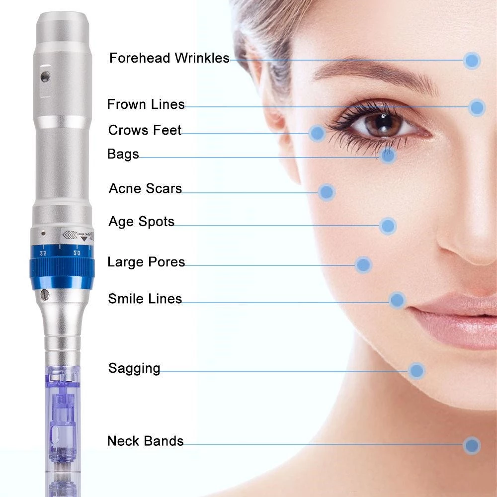 Accessories & Parts Dr. Pen Ultima A6S Microneedling Auto Professional Facial Skin Care Tool Pro Kit 6pcs Replacements 16pin 2pcs 36-pin 2pc Roun-image-766210673