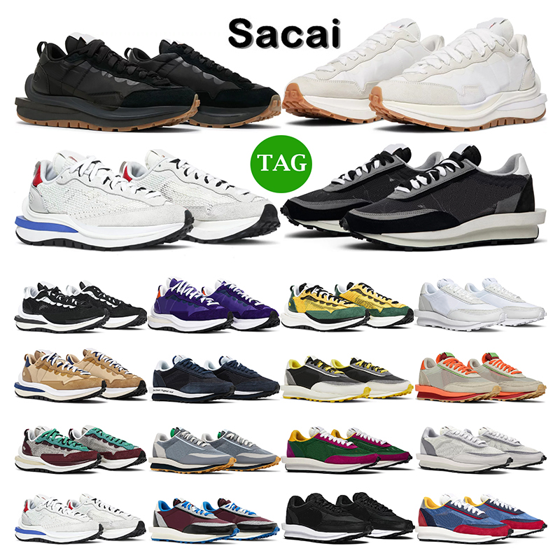 

Vaporwaffle LD Waffle running shoes for men women Sail Black Gum Summit White Nylon Orange Blaze mens sports trainers size 36-45