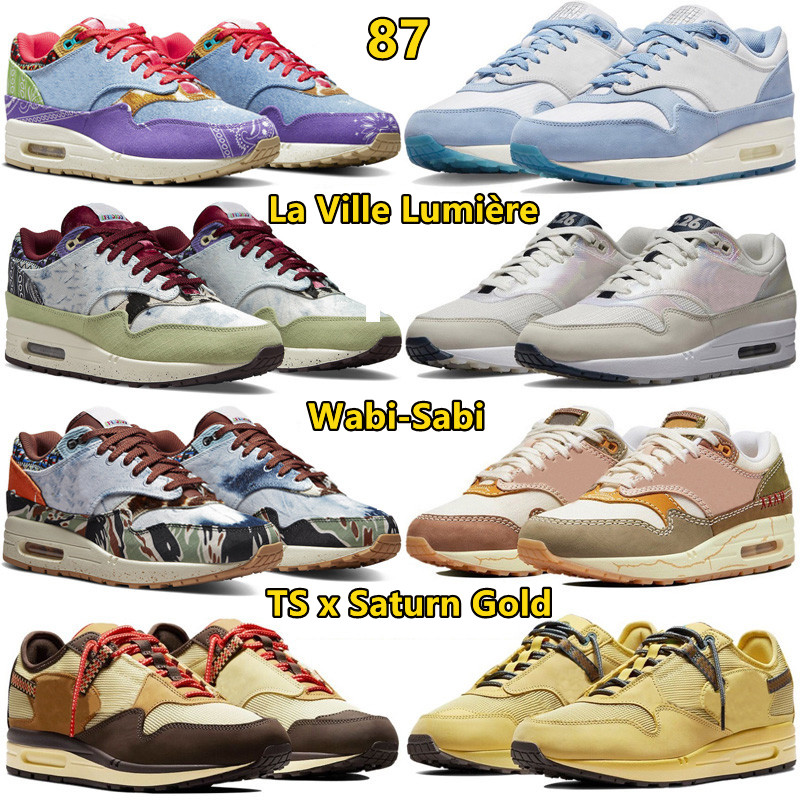 

2022 Concepts X 87 Men Women Running Shoes 87s Far Out Heavy Mellow Blueprint La Ville Lumière Wabi-Sabi Baroque Brown Saturn Gold Mens Womens Trainers Sports Sneakers, Color#12